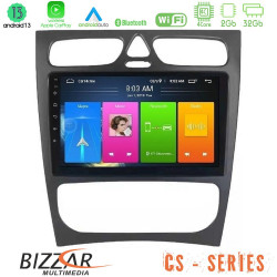 Bizzar CS Series 4Core Android13 2+32GB Mercedes C Class (W203) Navigation Multimedia Tablet 9 Bizzar CS Series 4Core Android13 2+32GB Mercedes C Class (W203) Navigation Multimedia Tablet 9