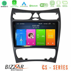 Bizzar CS Series 4Core Android13 2+32GB Mercedes CLK Class W209 2000-2004 Navigation Multimedia Tablet 9 Bizzar CS Series 4Core Android13 2+32GB Mercedes CLK Class W209 2000-2004 Navigation Multimedia Tablet 9