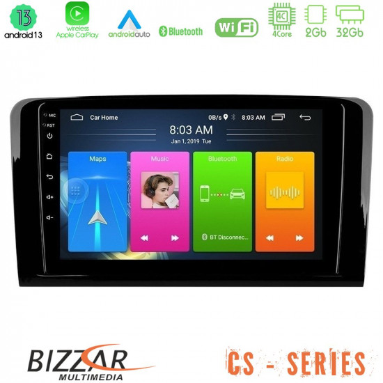Bizzar CS Series 4Core Android13 2+32GB Mercedes ML/GL Class Navigation Multimedia Tablet 9 Bizzar CS Series 4Core Android13 2+32GB Mercedes ML/GL Class Navigation Multimedia Tablet 9