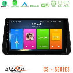 Bizzar CS Series 4Core Android13 2+32GB Nissan Micra K14 Navigation Multimedia Tablet 9