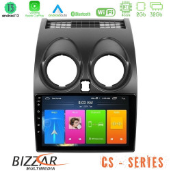 Bizzar CS Series 4Core Android13 2+32GB Nissan Qashqai J10 Navigation Multimedia Tablet 9 Bizzar CS Series 4Core Android13 2+32GB Nissan Qashqai J10 Navigation Multimedia Tablet 9