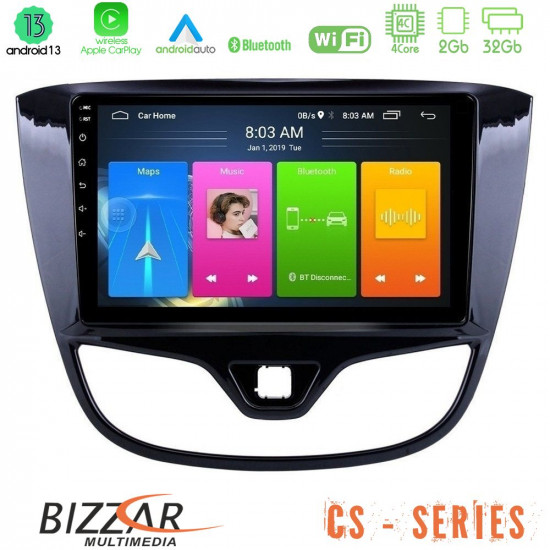 Bizzar CS Series 4Core Android13 2+32GB Opel Karl 2017-2019 Navigation Multimedia Tablet 9 Bizzar CS Series 4Core Android13 2+32GB Opel Karl 2017-2019 Navigation Multimedia Tablet 9
