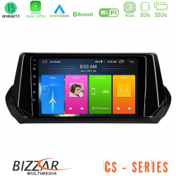 Bizzar CS Series 4Core Android13 2+32GB Peugeot 208 2019-2023 Navigation Multimedia Tablet 9 Bizzar CS Series 4Core Android13 2+32GB Peugeot 208 2019-2023 Navigation Multimedia Tablet 9