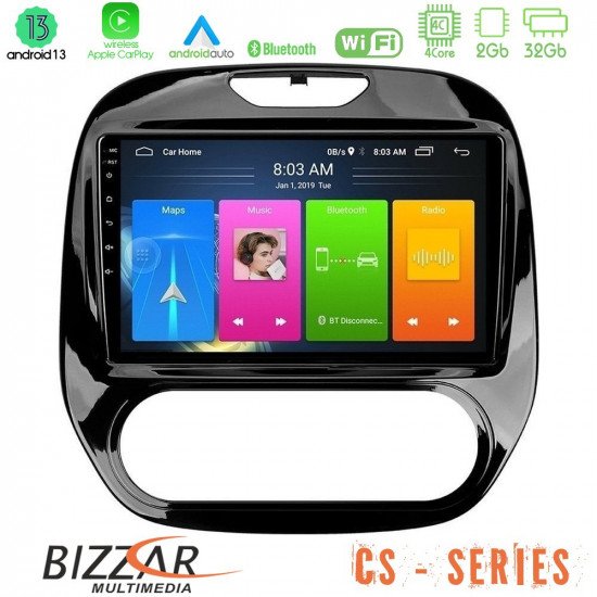 Bizzar CS Series 4Core Android13 2+32GB Renault Captur 2013-2019 (Manual AC) Navigation Multimedia Tablet 9 Bizzar CS Series 4Core Android13 2+32GB Renault Captur 2013-2019 (Manual AC) Navigation Multimedia Tablet 9