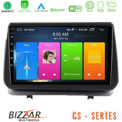 Bizzar CS Series 4Core Android13 2+32GB Renault Clio 2005-2012 Navigation Multimedia Tablet 9 Bizzar CS Series 4Core Android13 2+32GB Renault Clio 2005-2012 Navigation Multimedia Tablet 9