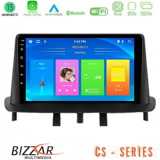 Bizzar CS Series 4Core Android13 2+32GB Renault Megane 3 2009-2013 Navigation Multimedia Tablet 9 Bizzar CS Series 4Core Android13 2+32GB Renault Megane 3 2009-2013 Navigation Multimedia Tablet 9