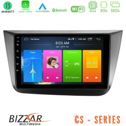 Bizzar CS Series 4Core Android13 2+32GB Seat Altea 2004-2015 Navigation Multimedia Tablet 9 Bizzar CS Series 4Core Android13 2+32GB Seat Altea 2004-2015 Navigation Multimedia Tablet 9