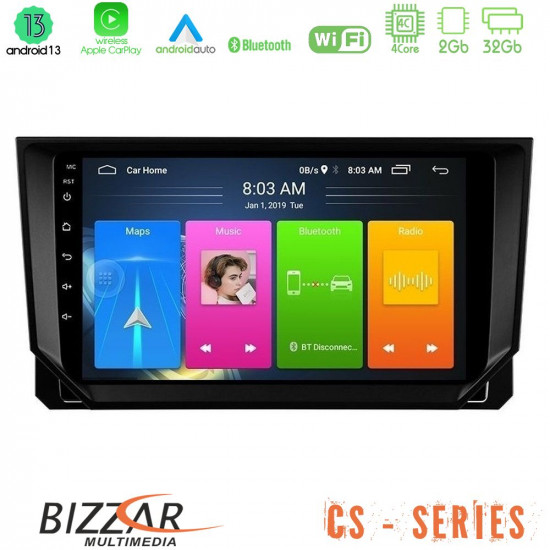 Bizzar CS Series 4Core Android13 2+32GB Seat Arona/Ibiza Navigation Multimedia Tablet 9 Bizzar CS Series 4Core Android13 2+32GB Seat Arona/Ibiza Navigation Multimedia Tablet 9