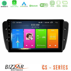 Bizzar CS Series 4Core Android13 2+32GB Seat Ibiza 2008-2012 Navigation Multimedia Tablet 9 Bizzar CS Series 4Core Android13 2+32GB Seat Ibiza 2008-2012 Navigation Multimedia Tablet 9