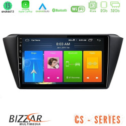 Bizzar CS Series 4Core Android13 2+32GB Skoda Fabia 2015-2021 Navigation Multimedia Tablet 9 Bizzar CS Series 4Core Android13 2+32GB Skoda Fabia 2015-2021 Navigation Multimedia Tablet 9