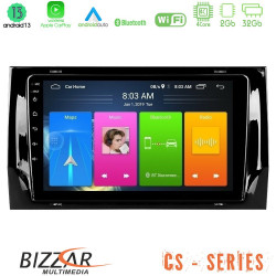 Bizzar CS Series 4Core Android13 2+32GB Skoda Kodiaq 2017-gt; Navigation Multimedia Tablet 10