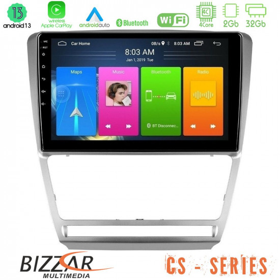 Bizzar CS Series 4Core Android13 2+32GB Skoda Octavia 5 Navigation Multimedia Tablet 10 Bizzar CS Series 4Core Android13 2+32GB Skoda Octavia 5 Navigation Multimedia Tablet 10