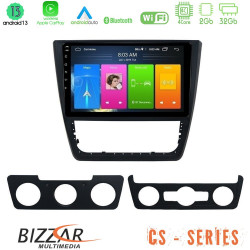 Bizzar CS Series 4Core Android13 2+32GB Skoda Yeti 2009-gt; Navigation Multimedia Tablet 10