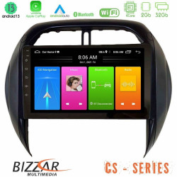 Bizzar CS Series 4Core Android13 2+32GB Toyota RAV4 2001-2005 (Auto A/C) Navigation Multimedia Tablet 9 Bizzar CS Series 4Core Android13 2+32GB Toyota RAV4 2001-2005 (Auto A/C) Navigation Multimedia Tablet 9