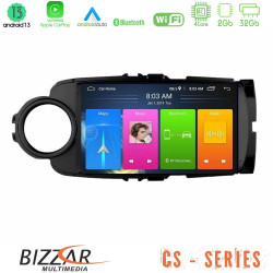 Bizzar CS Series 4Core Android13 2+32GB Toyota Yaris Navigation Multimedia Tablet 9 (Μαύρο Χρώμα) Bizzar CS Series 4Core Android13 2+32GB Toyota Yaris Navigation Multimedia Tablet 9 (Μαύρο Χρώμα)
