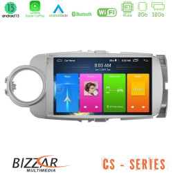 Bizzar CS Series 4Core Android13 2+32GB Toyota Yaris Navigation Multimedia Tablet 9
