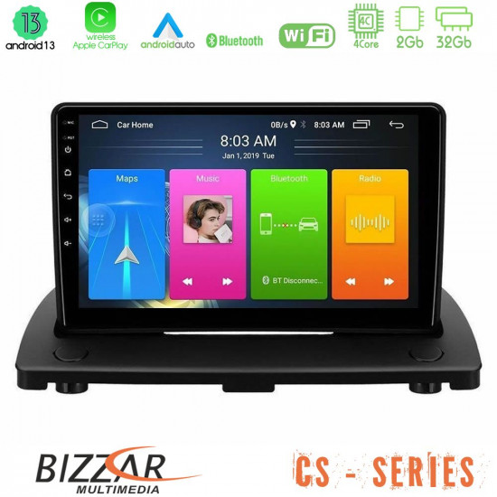 Bizzar CS Series 4Core Android13 2+32GB Volvo XC90 2006-2014 Navigation Multimedia Tablet 9 Bizzar CS Series 4Core Android13 2+32GB Volvo XC90 2006-2014 Navigation Multimedia Tablet 9