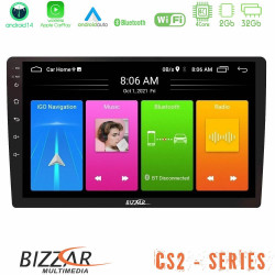 Bizzar CS2 Series 4Core Android 14 2+32GB Navigation Multimedia Tablet 10 Με Carplay - Android Auto Bizzar CS2 Series 4Core Android 14 2+32GB Navigation Multimedia Tablet 10 Με Carplay - Android Auto