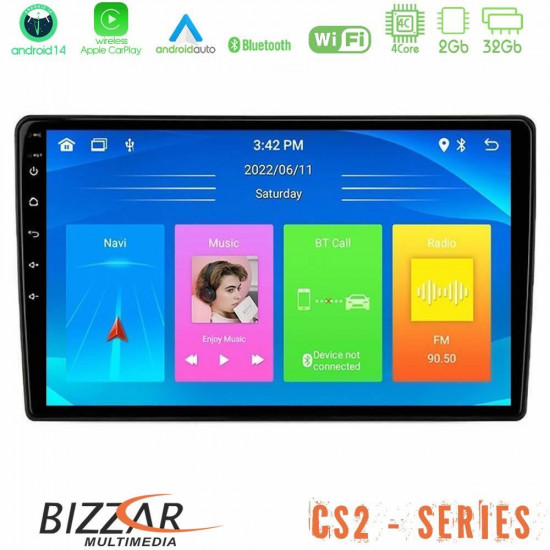 Bizzar CS2 Series 4Core Android14 2+32GB Alfa Romeo Giulietta 2014-2021 Navigation Multimedia Tablet 9? Με Carplay - Android Auto Με Carplay - Android Auto Bizzar CS2 Series 4Core Android14 2+32GB Alfa Romeo Giulietta 2014-2021 Navigation Multimedia Tablet 9? Με Carplay - Android Auto Με Carplay - Android Auto