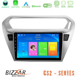 Bizzar CS2 Series 4Core Android14 2+32GB Citroen C-Elysee / Peugeot 301 Navigation Multimedia Tablet 9 Με Carplay - Android Auto Bizzar CS2 Series 4Core Android14 2+32GB Citroen C-Elysee / Peugeot 301 Navigation Multimedia Tablet 9 Με Carplay - Android Auto