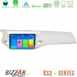 Bizzar CS2 Series 4Core Android14 2+32GB Citroen C3 2009-2016 Navigation Multimedia Tablet 9 Με Carplay - Android Auto (Άσπρο) Bizzar CS2 Series 4Core Android14 2+32GB Citroen C3 2009-2016 Navigation Multimedia Tablet 9 Με Carplay - Android Auto (Άσπρο)