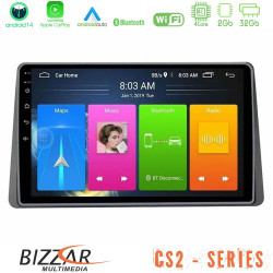 Bizzar CS2 Series 4Core Android14 2+32GB Dacia Duster 2019-> Navigation Multimedia Tablet 9 Με Carplay - Android Auto Bizzar CS2 Series 4Core Android14 2+32GB Dacia Duster 2019-> Navigation Multimedia Tablet 9 Με Carplay - Android Auto