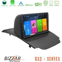 Bizzar CS2 Series 4Core Android14 2+32GB Ford Ecosport 2014-2017 Navigation Multimedia Tablet 10 Με Carplay - Android Auto