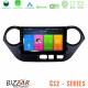 Bizzar CS2 Series 4Core Android14 2+32GB Hyundai i10 2014-2020 Navigation Multimedia Tablet 9 Με Carplay - Android Auto