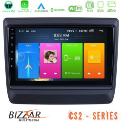 Bizzar CS2 Series 4Core Android14 2+32GB Isuzu D-MAX 2020-2023 Navigation Multimedia Tablet 9 Με Carplay - Android Auto