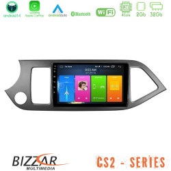 Bizzar CS2 Series 4Core Android14 2+32GB Kia Picanto Navigation Multimedia Tablet 9 Με Carplay - Android Auto Bizzar CS2 Series 4Core Android14 2+32GB Kia Picanto Navigation Multimedia Tablet 9 Με Carplay - Android Auto