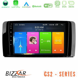 Bizzar CS2 Series 4Core Android14 2+32GB Mercedes R Class Navigation Multimedia Tablet 9 Με Carplay - Android Auto