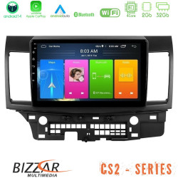 Bizzar CS2 Series 4Core Android14 2+32GB Mitsubishi Lancer 2008 – 2015 Navigation Multimedia Tablet 10 Με Carplay - Android Auto Bizzar CS2 Series 4Core Android14 2+32GB Mitsubishi Lancer 2008 – 2015 Navigation Multimedia Tablet 10 Με Carplay - Android Auto