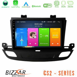 Bizzar CS2 Series 4Core Android14 2+32GB Opel Insignia 2 2017-2020 Navigation Multimedia Tablet 9  Με Carplay - Android Auto