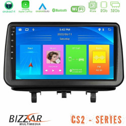 Bizzar CS2 Series 4Core Android14 2+32GB Opel Meriva B 2010-2017 Navigation Multimedia Tablet 9? Με Carplay - Android Auto