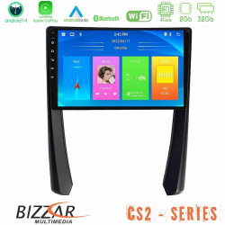 Bizzar CS2 Series 4Core Android14 2+32GB Porsche 911/Cayman/Boxster Navigation Multimedia Tablet 9 Με Carplay - Android Auto