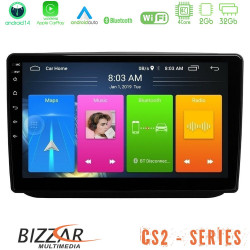 Bizzar CS2 Series 4Core Android14 2+32GB Skoda Fabia 2007-2014 Navigation Multimedia Tablet 10 Με Carplay - Android Auto