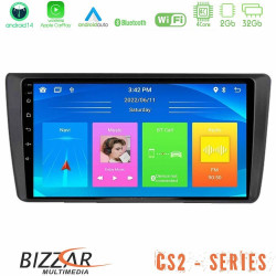 Bizzar CS2 Series 4Core Android14 2+32GB Skoda Octavia 2004-2012 Navigation Multimedia Tablet 9? Με Carplay - Android Auto Bizzar CS2 Series 4Core Android14 2+32GB Skoda Octavia 2004-2012 Navigation Multimedia Tablet 9? Με Carplay - Android Auto