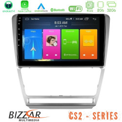 Bizzar CS2 Series 4Core Android14 2+32GB Skoda Octavia 5 Navigation Multimedia Tablet 10 Με Carplay - Android Auto Bizzar CS2 Series 4Core Android14 2+32GB Skoda Octavia 5 Navigation Multimedia Tablet 10 Με Carplay - Android Auto