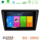 Bizzar CS2 Series 4Core Android14 2+32GB Skoda Rapid 2013-2017 Navigation Multimedia Tablet 9 Με Carplay - Android Auto