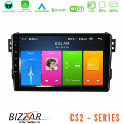 Bizzar CS2 Series 4Core Android14 2+32GB Suzuki Splash - Opel Agila 2008-2014 Navigation Multimedia Tablet 9? Με Carplay - Android Auto Bizzar CS2 Series 4Core Android14 2+32GB Suzuki Splash - Opel Agila 2008-2014 Navigation Multimedia Tablet 9? Με Carplay - Android Auto