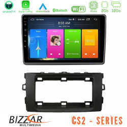 Bizzar CS2 Series 4Core Android14 2+32GB Toyota Auris 2013-2016 Navigation Multimedia Tablet 10 Με Carplay - Android Auto Bizzar CS2 Series 4Core Android14 2+32GB Toyota Auris 2013-2016 Navigation Multimedia Tablet 10 Με Carplay - Android Auto