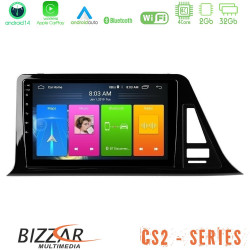 Bizzar CS2 Series 4Core Android14 2+32GB Toyota CH-R (Χωρίς Εργ.Οθόνη) Navigation Multimedia Tablet 9 Με Carplay - Android Auto Bizzar CS2 Series 4Core Android14 2+32GB Toyota CH-R (Χωρίς Εργ.Οθόνη) Navigation Multimedia Tablet 9 Με Carplay - Android Auto