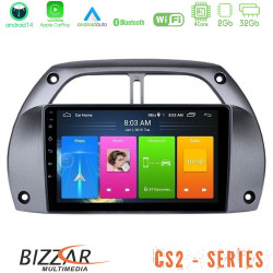 Bizzar CS2 Series 4Core Android14 2+32GB Toyota RAV4 2001 - 2006 Navigation Multimedia Tablet 9 Με Carplay - Android Auto Bizzar CS2 Series 4Core Android14 2+32GB Toyota RAV4 2001 - 2006 Navigation Multimedia Tablet 9 Με Carplay - Android Auto