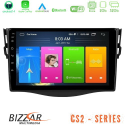 Bizzar CS2 Series 4Core Android14 2+32GB Toyota RAV4 Navigation Multimedia Tablet 9 Με Carplay - Android Auto Bizzar CS2 Series 4Core Android14 2+32GB Toyota RAV4 Navigation Multimedia Tablet 9 Με Carplay - Android Auto