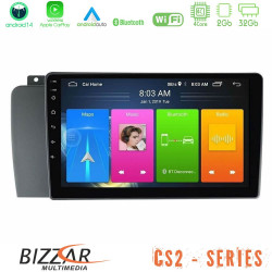 Bizzar CS2 Series 4Core Android14 2+32GB Volvo S60 2004-2009 Navigation Multimedia Tablet 9 Με Carplay - Android Auto Bizzar CS2 Series 4Core Android14 2+32GB Volvo S60 2004-2009 Navigation Multimedia Tablet 9 Με Carplay - Android Auto