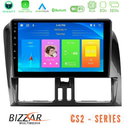 Bizzar CS2 Series 4Core Android14 2+32GB Volvo XC60 2009-2012 Navigation Multimedia Tablet 9 Με Carplay - Android Auto