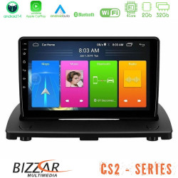 Bizzar CS2 Series 4Core Android14 2+32GB Volvo XC90 2006-2014 Navigation Multimedia Tablet 9 Με Carplay - Android Auto Bizzar CS2 Series 4Core Android14 2+32GB Volvo XC90 2006-2014 Navigation Multimedia Tablet 9 Με Carplay - Android Auto
