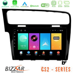 Bizzar CS2 Series 4Core Android14 2+32GB VW GOLF 7 Navigation Multimedia Tablet 10 Με Carplay - Android Auto Bizzar CS2 Series 4Core Android14 2+32GB VW GOLF 7 Navigation Multimedia Tablet 10 Με Carplay - Android Auto