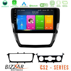 Bizzar CS2 Series 4Core Android14 2+32GB VW Jetta Navigation Multimedia Tablet 10 Με Carplay - Android Auto Bizzar CS2 Series 4Core Android14 2+32GB VW Jetta Navigation Multimedia Tablet 10 Με Carplay - Android Auto