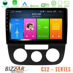 Bizzar CS2 Series 4Core Android14 2+32GB VW Jetta Navigation Multimedia Tablet 10 Με Carplay - Android Auto Bizzar CS2 Series 4Core Android14 2+32GB VW Jetta Navigation Multimedia Tablet 10 Με Carplay - Android Auto